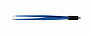 Биполярный пинцет, для однократного применения, прямой, наконечник 2 мм, длина 190 мм