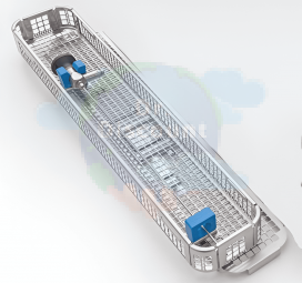 Контейнер для эндоскопа, 455 x 86 x 43мм